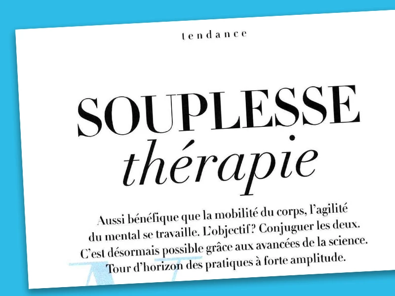 Rester souple